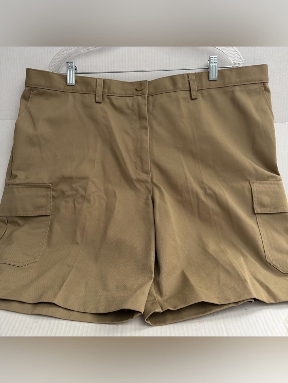 Edward’s Tuff Tested Women's Cargo Shorts in Khaki - Casual Utility Style